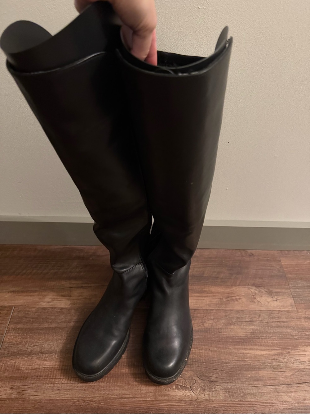 Nine West Black Over-the-Knee Riding Boots